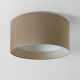 4-Way Plate lampa sufitowa E27 matowy biały abażur Bevel Round 600 ostrygowy Astro