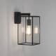 Box Lantern 350 kinkiet E27 czarny z teksturą Astro