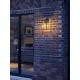 Box Lantern 350 kinkiet E27 czarny z teksturą