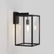 Box Lantern 450 kinkiet E27 czarny z teksturą