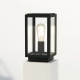 Homefield Pedestal lampa stojąca E27 czarny z teksturą Astro