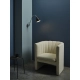 Joel Grande Wall kinkiet E27 matowy czarny