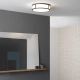 Mashiko Round 300 lampa sufitowa E27 brąz