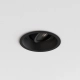 Minima Round Adjustable Fire-Rated lampa sufitowa GU10 matowy czarny