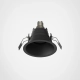 Minima Round Fixed Fire-Rated IP65 lampa sufitowa GU10 matowy czarny Astro