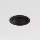 Minima Round Fixed Fire-Rated IP65 lampa sufitowa GU10 matowy czarny