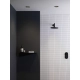 Minima Round Fixed IP65 lampa sufitowa GU10 matowy czarny
