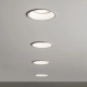 Minima Round Fixed lampa sufitowa GU10 matowy biały
