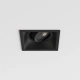 Minima Square Adjustable Fire-Rated lampa sufitowa GU10 matowy czarny