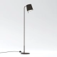 Mitsu Floor lampa podłogowa E27 brąz abażur Cone 173 czarny Astro