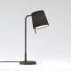 Mitsu Table lampka stołowa E27 brąz abażur Cone 173 czarny Astro