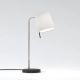 Mitsu Table lampka stołowa E27 matowy nikiel abażur Cone 173 biały Astro
