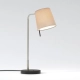 Mitsu Table lampka stołowa E27 matowy nikiel abażur Cone 173 ostrygowy Astro