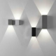 Oslo 160 LED kinkiet 6W 99,37lm 3000K czarny z teksturą
