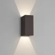 Oslo 160 LED kinkiet 6W 99,37lm 3000K czarny z teksturą Astro