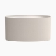 Napoli Reader LED kinkiet E27 matowy nikiel abażur Oval 285 biały
