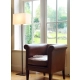 Park Lane Floor lampa podłogowa E27 brąz abażur Rectangle 400