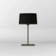 Park Lane Table lampka stołowa E27 brąz abażur  Tapered Oval czarny Astro
