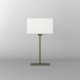 Park Lane Table lampka stołowa E27 brąz abażur Rectangle 285 biały Astro