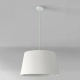 Pendant Suspension Kit 2 lampa wisząca E27 biały z teksturą abażur Tapered Round 400 Pleated biały Astro