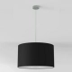 Pendant Suspension Kit 2 lampa wisząca E27 matowy nikiel abażur Drum 420 czarny Astro
