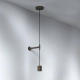 Pendant Suspension Kit 3 lampa wisząca E27 brąz Astro
