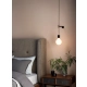 Pendant Suspension Kit 3 lampa wisząca E27 brąz abażur Tapered 320 Pendant