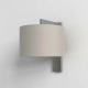 Ravello Wall kinkiet E27 matowy nikiel abażur Drum 250 piaskowy Astro