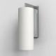 Ravello Wall kinkiet E27 polerowany chrom abażur Tube 135 biały Astro