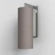 Ravello Wall kinkiet E27 polerowany chrom abażur Tube 135 ostrygowy Astro