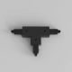 T Connector Left Nearside Earth Track Lighting matowy czarny Astro