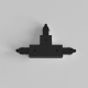 T Connector Right Nearside Earth Track Lighting matowy czarny Astro