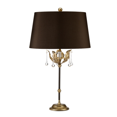 Amarilli 1 lampka stołowa 1xE27 brązowa złota Elstead Lighting