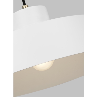 Candor 1 lampa wisząca 1xE27 biała