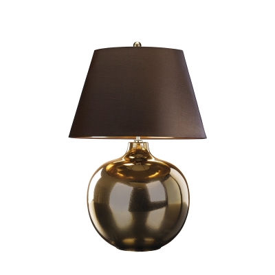 Ottoman 1 lampka stołowa 1xE27 brązowa Elstead Lighting