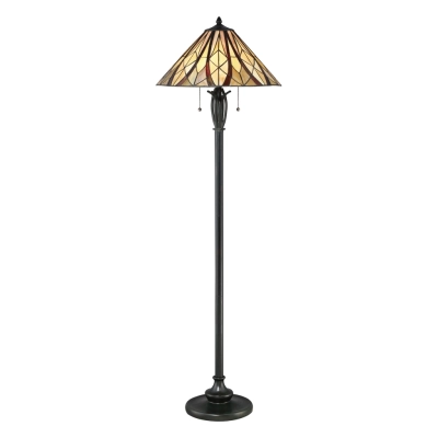 Victory lampa podłogowa 2xE27 ciemny brąz Elstead Lighting