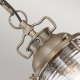 Ashland Bay lampa wisząca 1xE27 IP44 oksydowany brąz