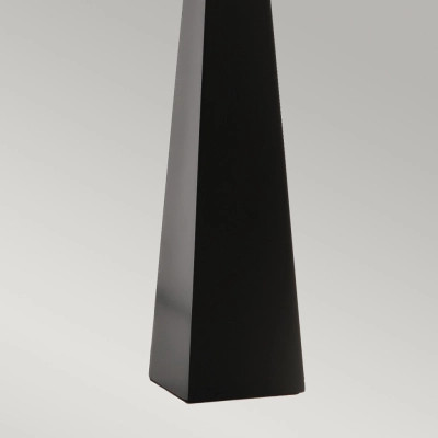 Ascent lampa stołowa 1xE27 czarna