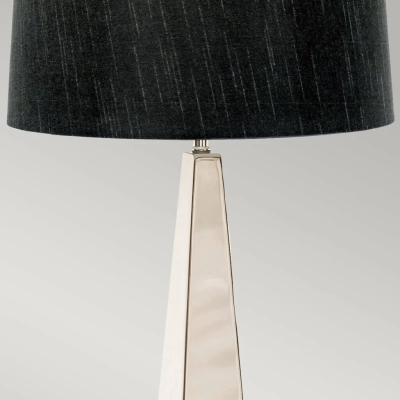 Ascent lampa stołowa 1xE27 polerowany nikiel