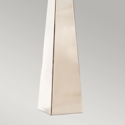 Ascent lampa stołowa 1xE27 polerowany nikiel