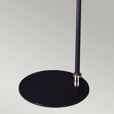 Balance lampa podłogowa 1xE27 czarny polerowany nikiel