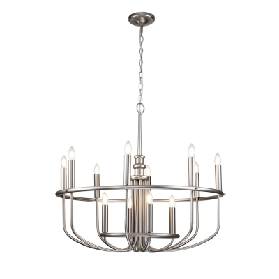 Capitol Hill żyrandol 12 x E14 KL-CAPITOL-HILL12-BN Elstead Lighting