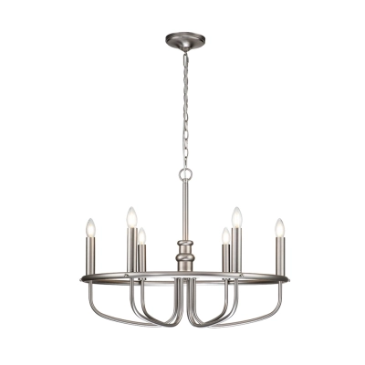 Capitol Hill żyrandol 6 x E14 KL-CAPITOL-HILL6-BN Elstead Lighting
