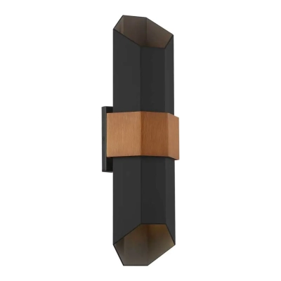 Chasm kinkiet LED 2x9,5W 2x900lm 3000K QZ-CHASM-L-BKW Elstead Lighting