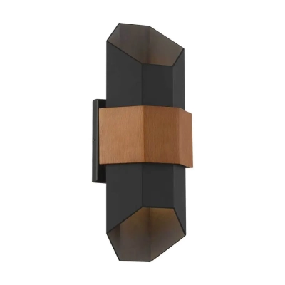 Chasm kinkiet LED 2x5,5W 2x500lm 3000K QZ-CHASM-M-BKW Elstead Lighting