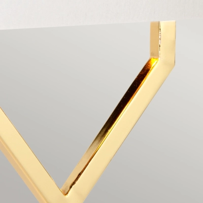 Cross lampa stołowa 1xE27 polerowane złoto