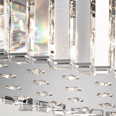 Crystal Skye IP44 lampa wisząca 12xG9 chrom