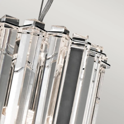Crystal Skye IP44 lampa wisząca 2xG9 chrom
