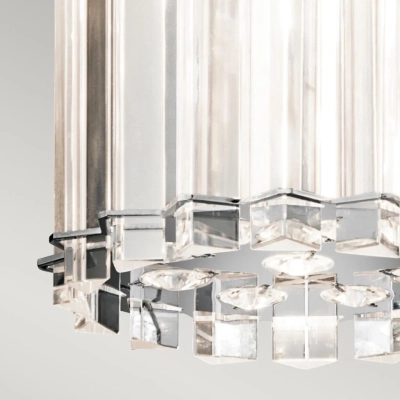 Crystal Skye IP44 lampa wisząca 2xG9 chrom
