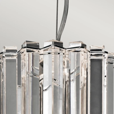 Crystal Skye IP44 lampa wisząca 2xG9 chrom